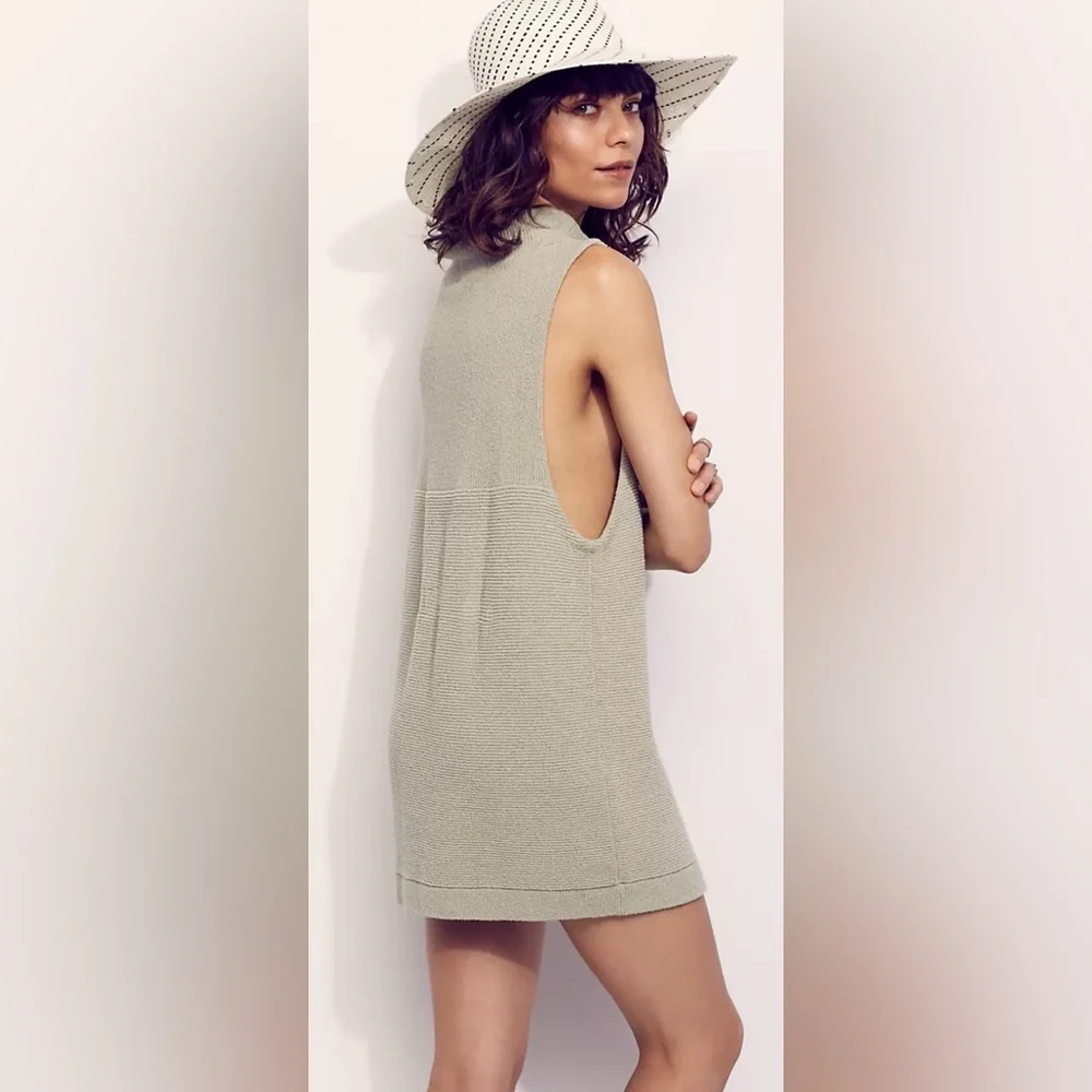 Free People Isla Ottoman Tunic/Dress in Ivory